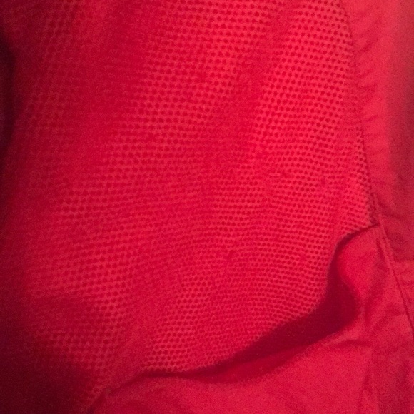 Red Tommy Hilfiger fall jacket / windbreaker - Picture 4 of 6
